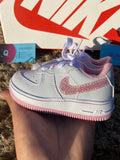 Air Force Branco e Rosa - Infantil