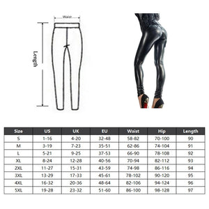 Calça de Couro Aveludada